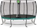 Trampolína s ochrannou sieťou Lotus Classic Exit Toys priemer 427 cm zelená