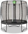 Trampolína s ochrannou sieťou Allure Classic Exit Toys priemer 253 cm čierna