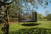 Trampolína s ochrannou sieťou Allure Classic Exit Toys priemer 427 cm čierna