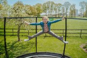 Trampolína s ochrannou sieťou Allure Classic Exit Toys priemer 427 cm čierna