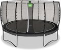 Trampolína s ochrannou sieťou Allure Classic Exit Toys priemer 427 cm čierna