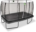 Trampolína s ochrannou sieťou Allure Classic Exit Toys čierna 214*366 cm