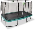 Trampolína s ochrannou sieťou Allure Classic Exit Toys zelená 214*366 cm