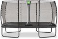 Trampolína s ochrannou sieťou Allure Classic Exit Toys čierna 244*427 cm