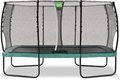 Trampolína s ochrannou sieťou Allure Classic Exit Toys zelená 244*427 cm