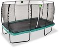 Trampolína s ochrannou sieťou Allure Classic Exit Toys zelená 244*427 cm