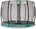 Trampolína s ochrannou sieťou Allure Classic ground Exit Toys prízemná priemer 305 cm zelená