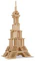 Drevené kocky stavebné Wooden Construction Kit Eichhorn prírodné drevo 200 dielov od 2 rokov