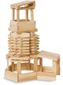 Drevené kocky stavebné Wooden Construction Kit Eichhorn prírodné drevo 200 dielov od 2 rokov