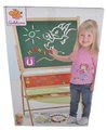 Drevená magnetická tabuľa Magnetic Board XL Eichhorn skladacia so 48 magnetkami a 10 kriedami so špongiou 110 cm vysoká