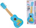 Drevená gitara Music Woodenguitar Eichhorn so 6 nalaďovacími strunami