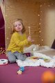 Drevený xylofón Music Xylophone Eichhorn farebný 8 tónov s kladivkom od 24 mes