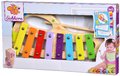 Drevený xylofón Music Xylophone Eichhorn farebný 8 tónov s kladivkom od 24 mes