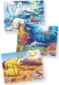 Drevené puzzle kocky Picture Cube Eichhorn 12 kociek so 6 motívmi zvieratiek