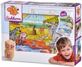 Drevené puzzle kocky Picture Cube Eichhorn 12 kociek so 6 motívmi zvieratiek