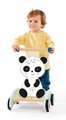 Drevené chodítko Panda Activity Walker Eichhorn s gumenými kolieskami a úložným priestorom od 12 mes