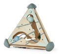 Drevená didaktická pyramída Game Center Pyramide Eichhorn s vkladacími kockami a xylofónom od 12 mes