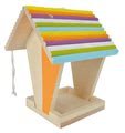 Drevené kŕmidlo pre vtáčikov Outdoor Feeding House Eichhorn Poskladaj a vymaľuj - so štetcom a farbami od 6 rokov