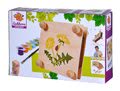 Drevený lis na kvety Herbal Outdoor Leaf Press Eichhorn stavaaj a vyfarbovuj spolu s farebnými ceruzkami od 6 rokov