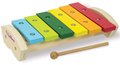Drevený xylofón Wooden Xylophone Eichhorn s kladivkom 6 rôznych tónov od 24 mes