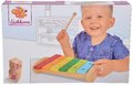 Drevený xylofón Wooden Xylophone Eichhorn s kladivkom 6 rôznych tónov od 24 mes