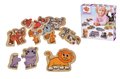 Drevené puzzle zvieratká Animal Puzzle Eichhorn 8 druhov 16 dielov od 12 mes