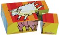 Drevené puzzle kocky Picture Cube Small Eichhorn 6 kociek so 6 motívmi od 24 mes