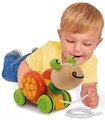 Drevená korytnačka na ťahanie Pull along Animal Turtle Eichhorn od 12 mes