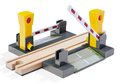 Náhradné diely k vláčikodráhe Train Level Crossing Eichhorn magnetický železničný priechod s rampami 4 diely
