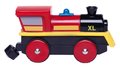 Náhradné diely k vláčikodráhe Train Battery Operated Locomotive Eichhorn lokomotíva so 4 elektronickými funkciami 10,5 cm dĺžka