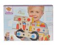 Drevená stavebnica rušeň Constructor Big Loc Eichhorn štyri modely (rušeň, lietadlo, kamión, robot) 100 dielov od 4 rokov