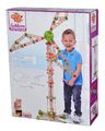 Drevená stavebnica veterný mlyn Constructor Windmill Eichhorn 8 modelov (mlyn, žeriav, lietadlo, stíhačka, katamaran, auto, most, žeriav na kontajnery