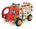 Drevená stavebnica požiarnik Constructor Fire Truck Eichhorn tri modely (požiarnik, sanitka, polícia) 155 dielov od 5 rokov