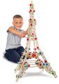 Drevená stavebnica Eiffelova veža Constructor Eiffel Tower Eichhorn 3 modely (Eiffelova veža, veterný mlyn, Víťazný oblúk) 315 dielov od 6 rokov