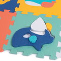 Penové puzzle Zvieratká Animals Foam Pieces Ludi 9 dielov 90x90 cm od 10 mes LU10023