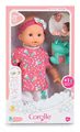 Bábika na kúpanie Baby Bath Océane Mon Premiere Corolle s modrými klipkajúcimi očami a žabou 30 cm od 18 mes