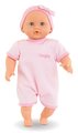 Bábika Bébé Calin Good Night Set Corolle s modrými klipkajúcimi očami a spacím vakom s fľašou a cumlíkom 30 cm od 18 mes