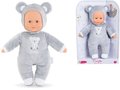 Bábika koala Sweet Heart Koala Corolle s hnedými očami a snímateľnou kapucňou s uškami 30 cm od 9 mes