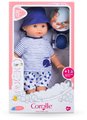 Bábika na kúpanie Baby Bath Marin Mon Premiere Poupon Corolle s modrými klipkajúcimi očami a veľrybou 30 cm od 18 mes