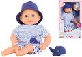 Bábika na kúpanie Baby Bath Marin Mon Premiere Poupon Corolle s modrými klipkajúcimi očami a veľrybou 30 cm od 18 mes
