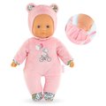 Bábika Sweet Heart Pink Bear Mon Doudou Corolle s modrými očami a kapucňou 30 cm od 0 mes