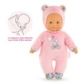 Bábika Sweet Heart Pink Bear Mon Doudou Corolle s modrými očami a kapucňou 30 cm od 0 mes