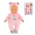 Bábika Sweet Heart Pink Bear Mon Doudou Corolle s modrými očami a kapucňou 30 cm od 0 mes