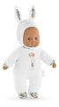 Bábika Sweet Heart White Bunny Mon Doudou Corolle s čiernymi očami a kapucňou 30 cm od 0 mes