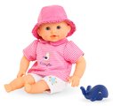 Bábika na kúpanie Baby Bath Océane Mon Premiere Poupon Corolle s modrými klipkajúcimi očami a veľrybou 30 cm od 18 mes