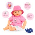 Bábika na kúpanie Baby Bath Océane Mon Premiere Poupon Corolle s modrými klipkajúcimi očami a veľrybou 30 cm od 18 mes