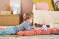 Bábika Bébé Calin Capucine Mon Premier Poupon Corolle s hnedými klipkajúcimi očami 30 cm od 18 mes