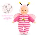 Bábika Sweet Heart Bee Mon Doudou Corolle s hnedými očami kapucňou a krídelkami 30 cm od 9 mes
