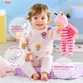 Bábika Sweet Heart Bee Mon Doudou Corolle s hnedými očami kapucňou a krídelkami 30 cm od 9 mes