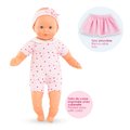 Bábika Mon Adorable Petit Poupon Hearts Corolle s modrými klipkajúcimi očami so sukničkou 30 cm od 12 mes